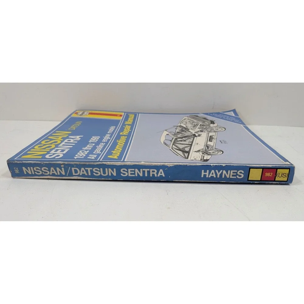 Nissan Datsun Sentra 1982-1990 Haynes Automotive Repair Manual Gasoline #982